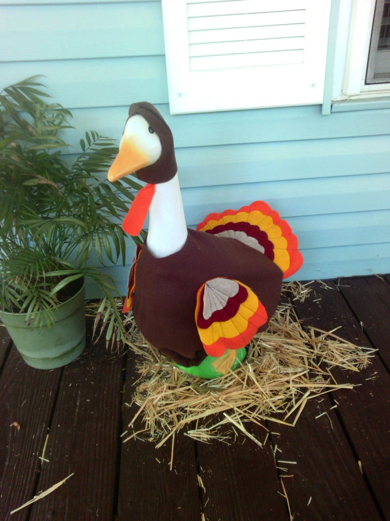 Goose Clothing Tom Turkey Brown Felt Outfit for Plastic Etsy