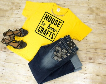 Download Yellow Gildan Short Sleeve Lay Flat T Shirt Mockup - Logo ...