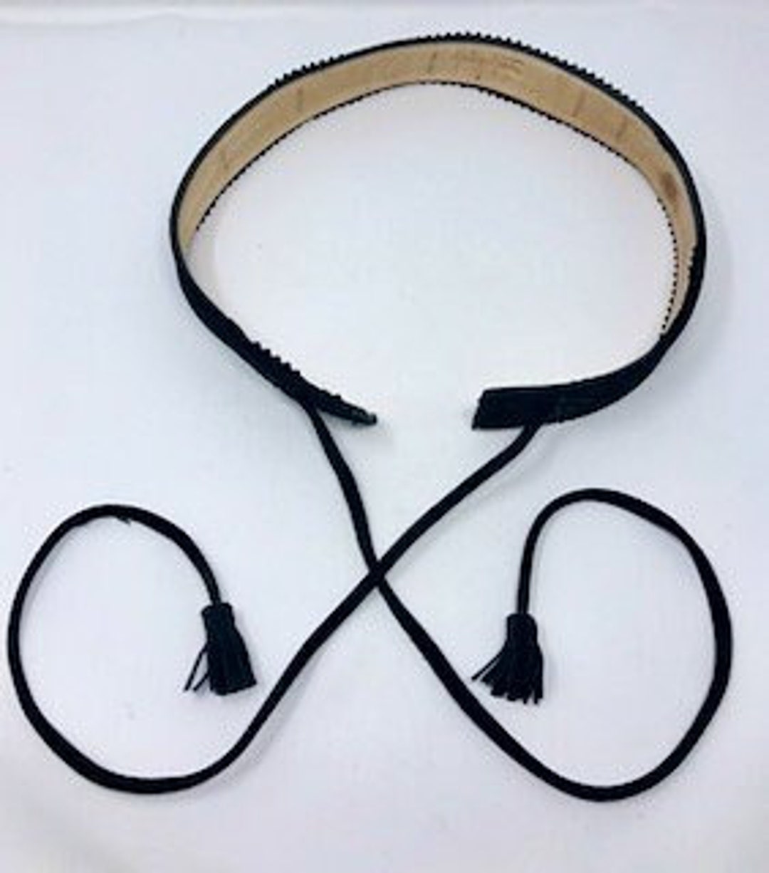 Medium to Large YSL Russian Collection Inspired Vintage 1980s Black