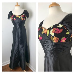 Vintage 1990s Chetta B does 1940s Hollywood Mermaid Gown