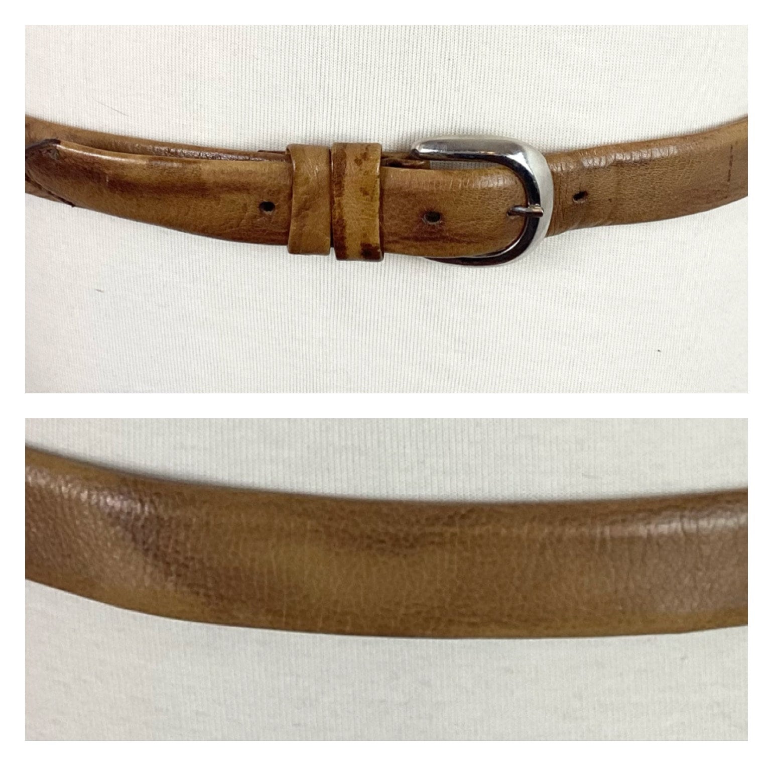 Cowhide 70s Belt - Etsy