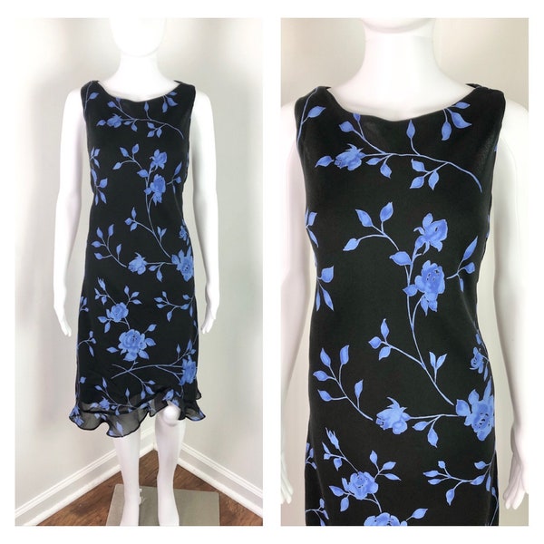 90s Floral Dress - Etsy