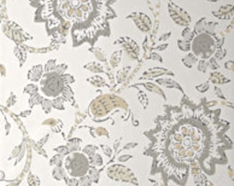 Thibaut Sevita Wallpaper T64155 Pearl SAMPLE