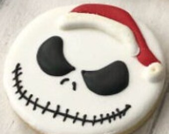 1 dozen Nightmare  Disney  Inspired Cookies. favors, Minnie , Mickey, Party Favors, children party favor cookies, kids party