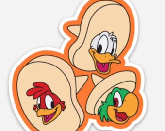 1 dozen The Three Caballeros Disney Inspired Cookies  favors, Minnie , Mickey, Party Favors, children party favor cookies, kids party