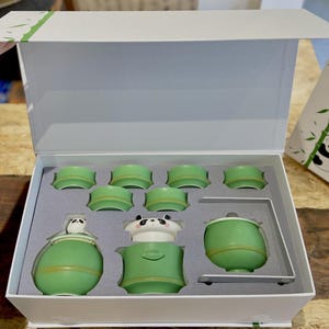 Handmade Traditional Ceramic Teacup Ceramic Tea Set, Chinese Kung Fu Tea Set, Tea Tasting Set, Gift for Tea Lovers
