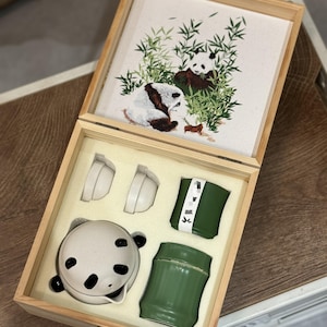 Handmade Ceramic Tea Set – Ceramic Teapot, Traditional Chinese Tea Set, Personalized Gift for Dad, Birthday or Anniversary Present