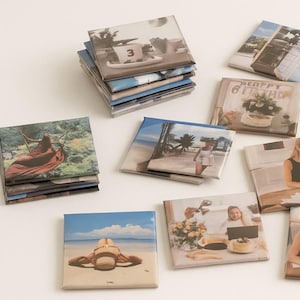 Button Magnets Personalized Photo Fridge Magnets