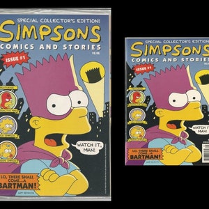 simpson in original bag with simpson ashcan edition 1 image 1