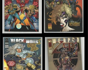 4 assorted image comics
