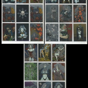 27 Lady Death Series II 2 Chromium trading cards used