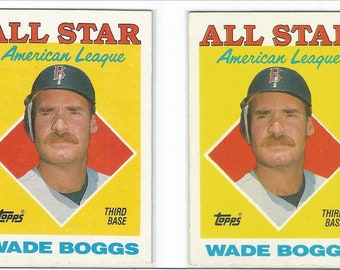  1983 Topps Baseball #498 Wade Boggs Rookie Card : Collectibles  & Fine Art