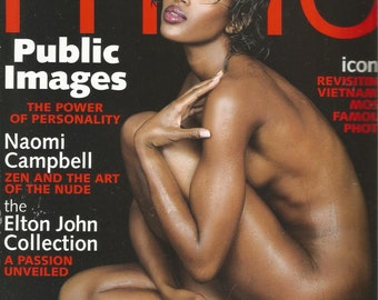AS IS american photo naomi campbell cover