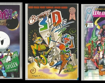 bandes dessinées assorties