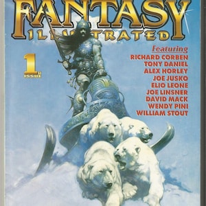 frank frazetta illustrated number 1