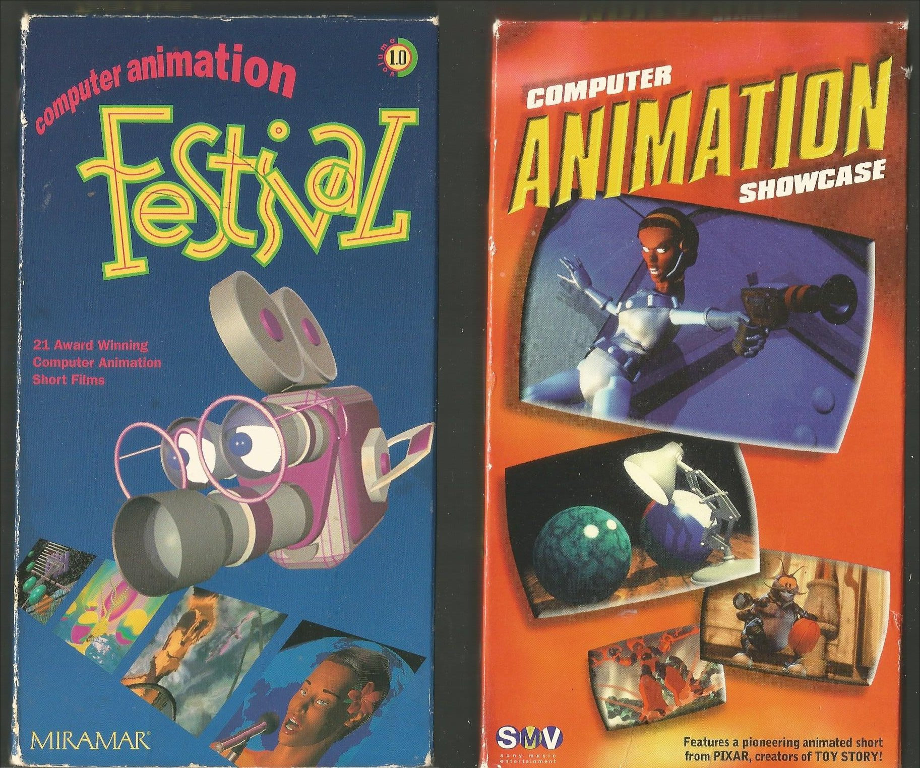 Vhs DOUBLE FEATURE Computer Animation Festival and Computer Etsy