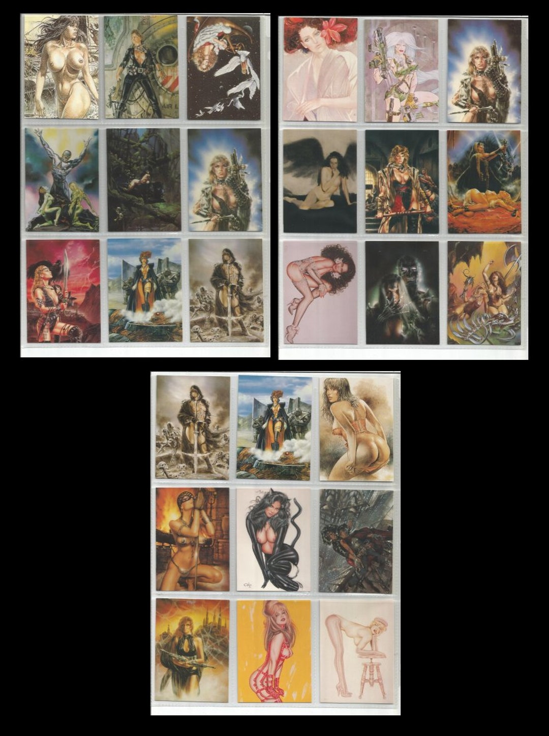 27 Heavy Metal Trading Cards Used Etsy