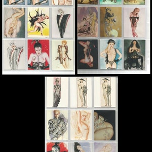 27 olivia series 1 and 2 trading cards used