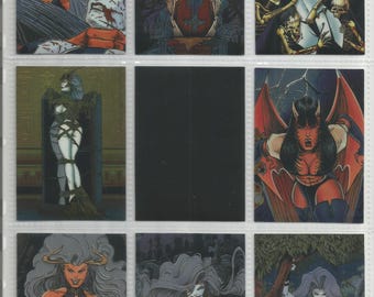 Lady Death Comic Trading Cards Lot Chromium Chaos Cryptic Chrome