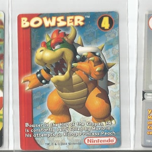 3 wendys nintendo trading cards