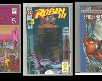 bandes dessinées assorties
