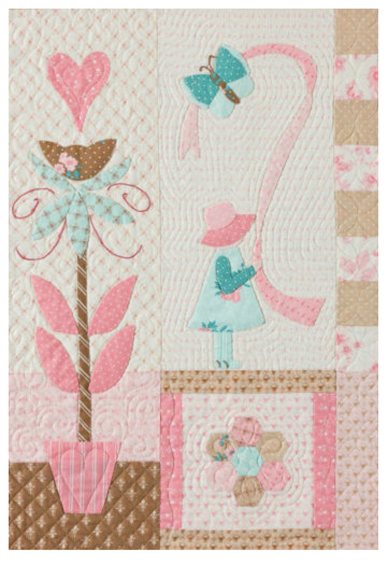 Kit2890 MERCI LA VIE Quilt Kit with Moda Kindred Spirits Fabric by Bunny Hill Designs