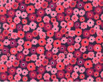 Rosa by Crystal Manning - Tarts in Navy (11823-16) - Moda - 1 Yard