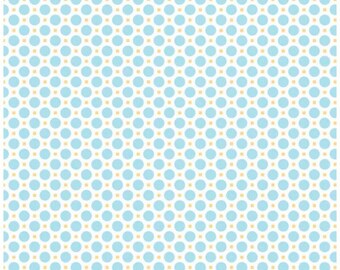 Sew Cherry 2 by Lori Holt - Circle in Aqua (C5805-AQUA) - 1 Yard