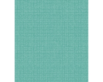 Color Weave by the Contempo Studio - Cross Weave in Turquoise (6068-84) Benartex - 1 Yard