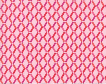 Rosa by Crystal Manning - Weave in Pink (11826-12) - Moda - 1 Yard