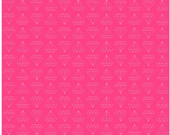 Shine Bright by Simple Simon & Company - Shine Made to Sparkle in Pink (C6662-PINK) - Riley Blake - 1 yard