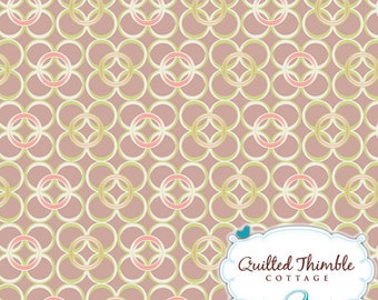 Mod Rings Terra (CO-8207) - Coquette by Art Gallery Fabrics - 1 Yard