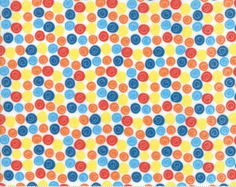 Later Alligator by Sandy Gervais - Circle Dot in Multi (17987-11) - 1 Yard