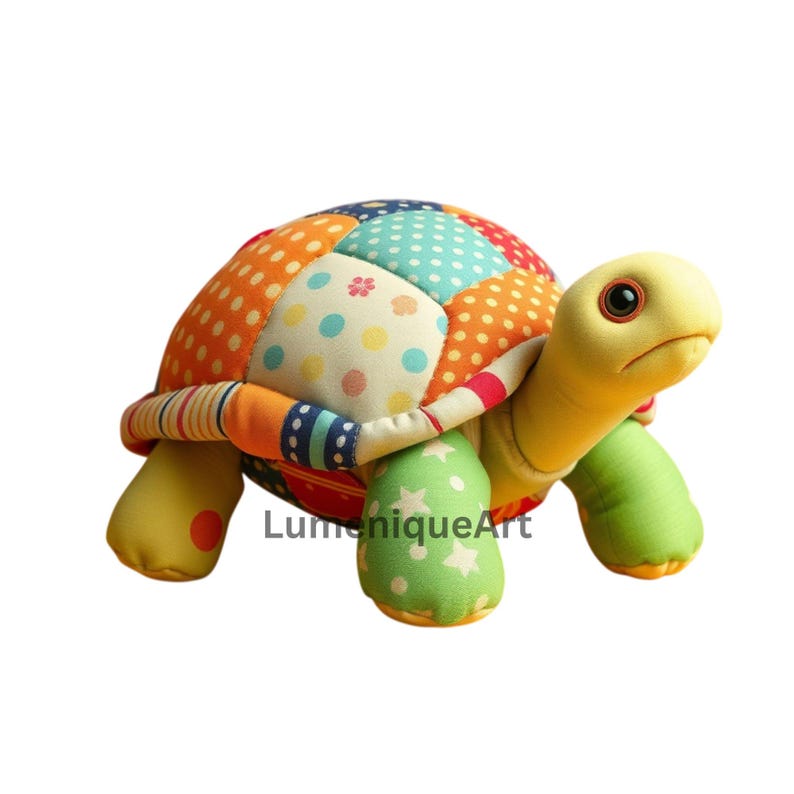 Patchwork Stuffed Animal Clipart PNG | 13 Pack Plush Toy Fabric Texture ...