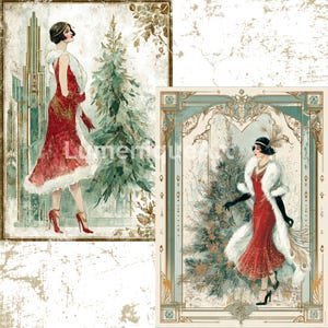 Christmas Flapper - Etsy