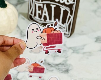Sticker herfstspook