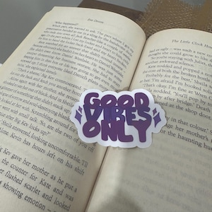 Good Vibes Only Sticker