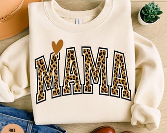 Leopard mama png, Coquette Leopard Mama Bow Png, Mother's Day Png, Mom png, Leopard Print png, Gift for mom png, Digital download, Mom Shirt