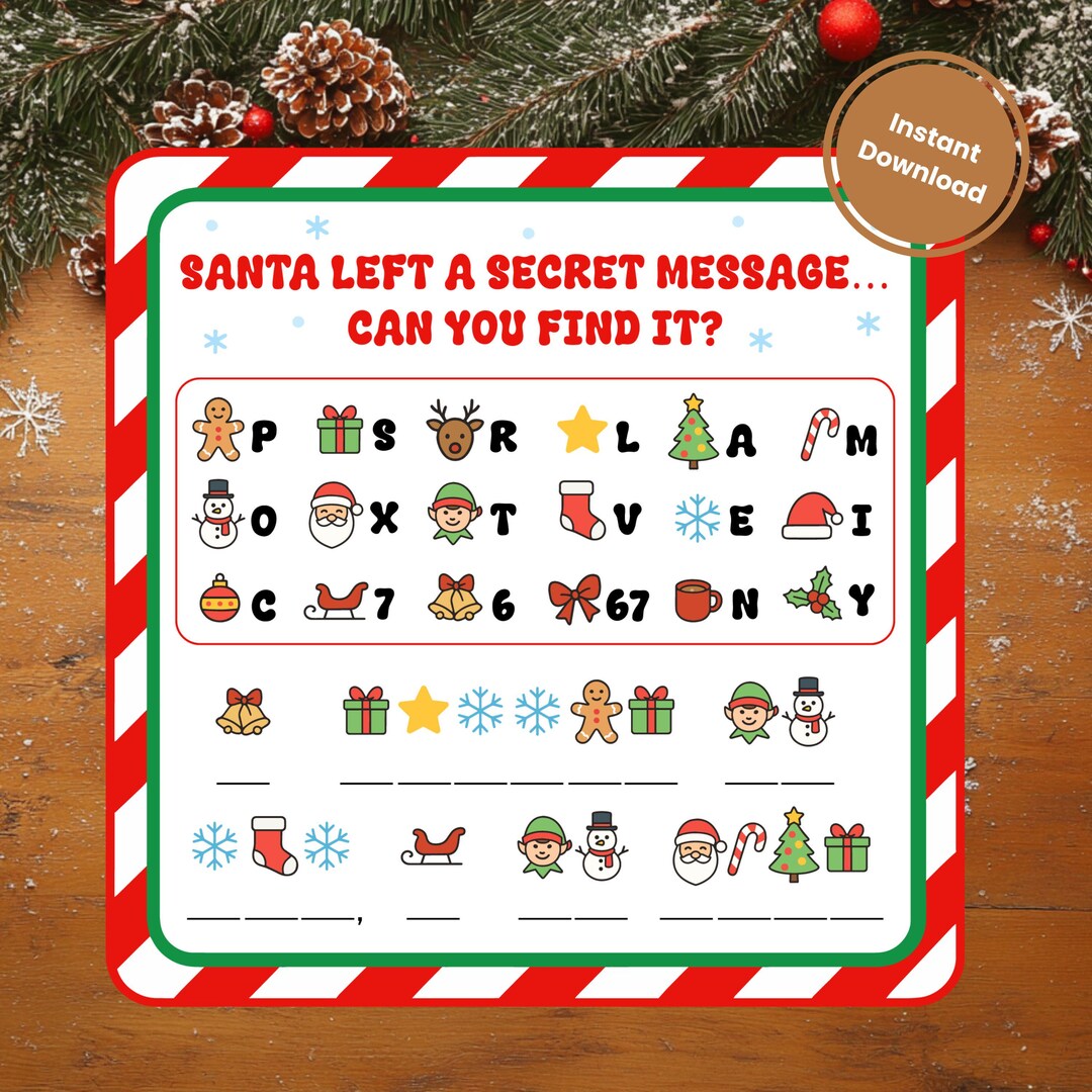 6-7 Elf Printable Prop, Fun Emoji Code Santa Says 6 7, Trending 6 7 ...