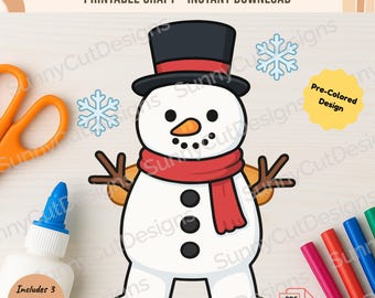 Disguise a Gingerbread Man - Snowman Disguise, Gingerbread in Disguise Printable, Gingerbread Costume Ideas, Christmas Kids Table Activity