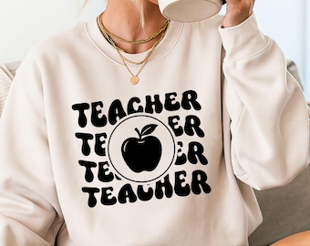 Teacher SVG, Teacher Shirt Svg, Teacher Png, Teacher Appreciation Svg, Teacher Life Svg, Retro Teacher Svg, School Svg, Digital Download