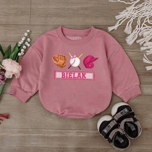 Game Day Bodysuit, Game Day Baseball For Girl Romper, Retro Baseball Jumpsuit, Girls Baseball Outfit, Baby Baseball Outfit, Baby One Piece