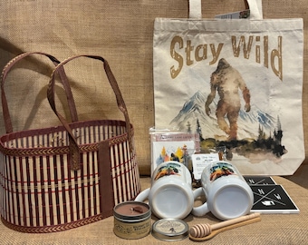Pacific Northwest-inspired gift set- Sasquatch edition