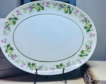 Vintage Mikasa Eclipse Sumay Oval Platter