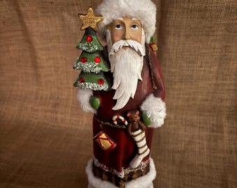 Santa figurine - stands 16" tall