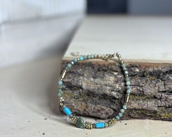 Exquisite African Turquoise Bracelet