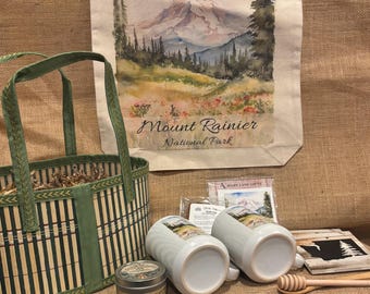 Pacific Northwest-inspired gift set- Mt. Rainier edition
