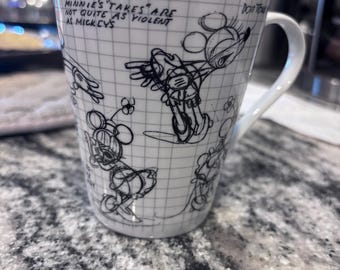 Minnie Mouse sketch book mug