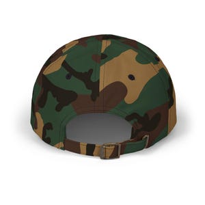 MAGA Dad Cap | Camouflage Political Baseball Hat image 20