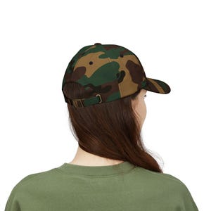 MAGA Dad Cap | Camouflage Political Baseball Hat image 14